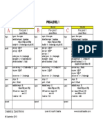 Cross Fit Pre Level 1