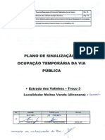 Pano de Desvio de Trânsito e Ocupação Da Via Pública - Estrada Dos Valinhos - Troço 3 em Moitas Venda e Gouxaria