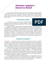 Geografia - Aula 12 - Extrativismo Mineral e Vegetal No Brasil