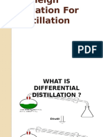 Rayleigh Equation For Distillation