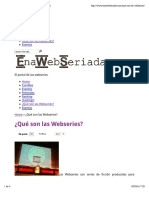 No - ¿Qué Son Las Webseries? - ENAWEBSERIADA