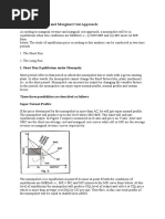 Marginal Revenue and Marginal Cost Approach