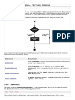 Java Decision Making 11