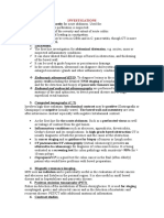 Investigations:) - To Diagnose Lesions in The Oesophageal or