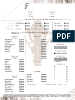 WW - Character Sheet