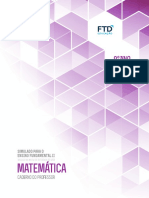 Simulado - FTD Educação - 9º Ano - Matemática PDF