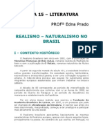 Literatura - Aula 15 - Realismo-Naturalismo No Brasil