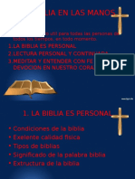 La Biblia en Las Manos