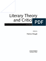 Literary Theory and Criticism An Oxford Guide PDF