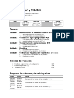 TEMARIO Automatización y Robótica 5A