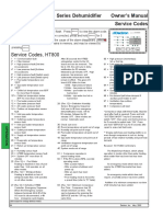 HT800 ServiceCodesDiagnostics