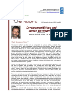 (2009) Des Gasper. Development Ethics and Human Development