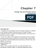 Foreign Aid and Foreign Investment