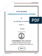 Comparative Political System