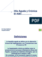 Hepatitis Aguda y Cronica