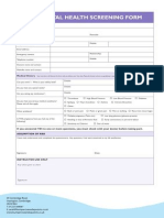 Antenatal Form