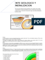 Ambiente Geologico y Mineralizacion