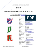 Parent-Student Guide To Athletics