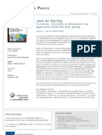 Java Et Spring - Editions ENI