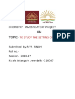 Physics Investigatory Project