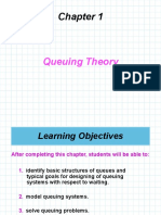 Lecture 1 Queuing Theory (Elements and Characteristics)