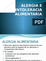 Alergia e Intoleracia Alimentaria