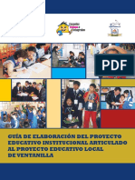 Proyecto Educativo Articulado Ventanilla