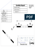 Threaded Stud Plan Drawing