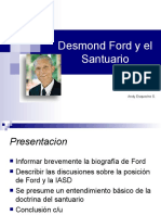 Desmond Ford y El Santuario1