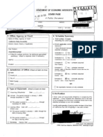 O o o O: - Sjatement of Economic Interests Cover Page
