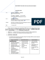 Memo 1 - Submission of Rank and File IPCR SLIPR For 2016 Sem 2