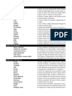 Enviromental Glossary