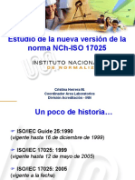 Estudio de La Nueva Version de La Norma NCh-IsO17025