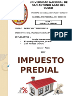 Impuesto Predial Tributario I