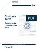 Custom Tariff PDF