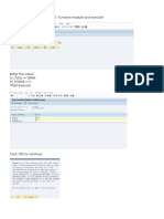 Go To TCODE: SE37 Enter The "OCS - RESET - QUEUE" Function Module and Execute