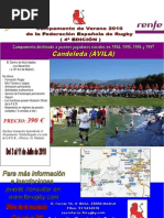 Campamento de Verano Rugby Candeleda 2010