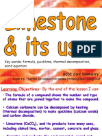 1 - 1.2 - Limestone and Its Uses