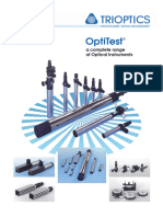 TRIOPTICS OptiTest Product Brochure E 2013