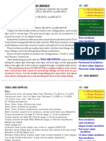 Shimano Hydraulic Disc Brakes: Chapter Navigator Manual Navigator Model Navigator