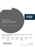 Safety and Reference: Owner'S Manual