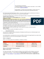 Guide To Hba1C: Blood Glucose Diagnosing Diabetes