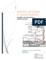 Diseño de Desague y Ventilacion