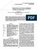 Thermal Post-Buckling Analysis of Imperfect She - Ar-Deformable Plates On Two-Parameter Elastic Foundations