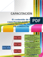 CAPACITACIÓN - Cambio de Conducta.