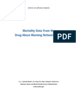 Mortality Data From The Drug Abuse Warning Network, 2001: Office of Applied Studies