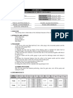 Determination of Orifice Coefficients Year and Section: Date Started: Group Number: Date Finished: Group Members: Date Submitted