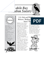 November-December 2003 Mobile Bay Audubon Society Newsletters  