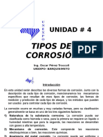 UNIDAD IV Tipos de Corrosión