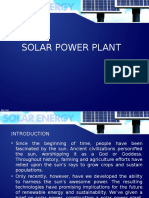 Solar Power Plant